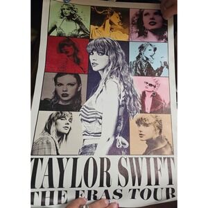 Taylor Swift The Eras Tour‎ Pop Art Collage Poster Print NEW